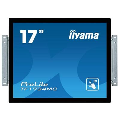 Тъч монитор iiyama tf1734mc-b6x, 17 инча, tn, led, open frame, 1280 x 1024, 5:4, 5 ms, 1000 :1, 315 cd/m2, vga, hdmi, dp, черен, 14337