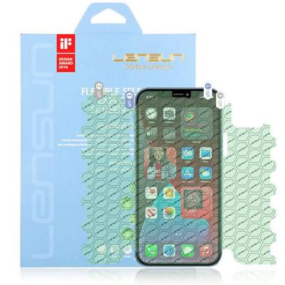 Самовъзстановяващ се протектор lensun 360 за iphone 12 pro max, обхваща целия телефон, nano self-restore ultra technology