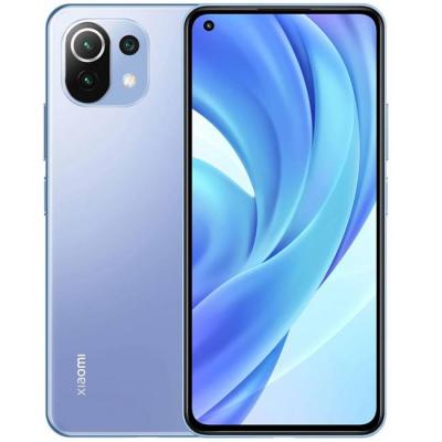 Смартфон xiaomi mi 11 lite 6+64 blue, 6.55 инча, snapdragon 732g, android 11, 6 gb, 64 gb, 64 mp + 8 mp + 5 mp / 16 mp, син, mzb08gieu