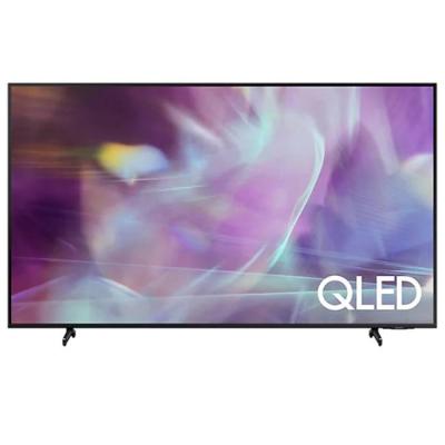 Телевизор samsung 65 инча, 65q60a qled flat, smart, dolby digital plus, q-symphony, bluetooth 4.2, wi-fi 5, 3xhdmi, 2xusb, frameless, tizen, черен, qe