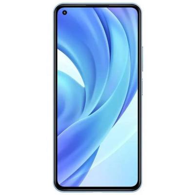 Смартфон xiaomi mi 11 lite 8+128, 6.55 инча, android 11, snapdragon 732g, 8 gb, 128 gb, 64 mp + 8 mp + 5 mp / 16 mp, dual sim, син, mzb08r1eu
