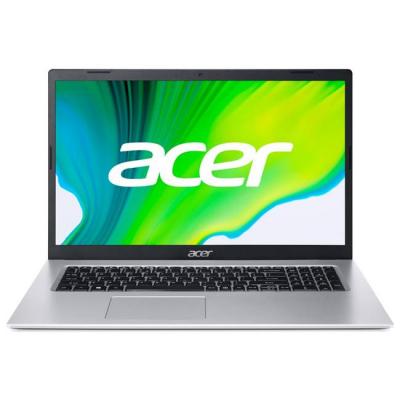 Лаптоп acer aspire 3, a317-33-p2q5, intel pentium n6000, 17.3 инча fhd, 8 gb ddr4, 256gb ssd, intel uma graphics, linux, silver, nx.a6tex.004