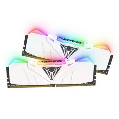 Памет patriot viper rgb white, 16gb (2x8) ddr4, 3200mhz, pvr416g320c6kw