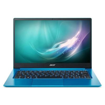 Лаптоп acer nb sf314-59-53mc, intel core i5-1135g7, 14 инча fhd led ips, 8gb ram, intel iris xe graphics, 512gb ssd, win10h, aqua blue, nx.a0pex.009