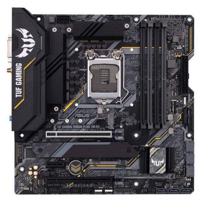 Дънна платка asus tuf gaming b460m-plus wifi, lga 1200, ddr4, 1 x displayport, 1 x hdmi, 2 x sata 6gb/s, microatx, asus tuf gaming b460m-plus wif