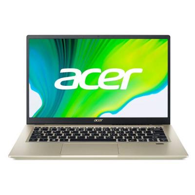 Лаптоп acer swift 3x sf314510g538y intel core i51135g7  ips narrowboarder 8gb ddr4 512gb pcie ssd intel dg1 fpr win 10 pro gold, nx.a10ex.003