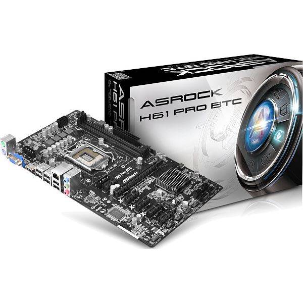 asrock h61 pro btc mining