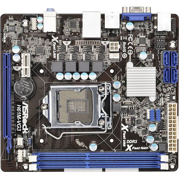 Asrock h61m vg3 какая видеокарта подойдет