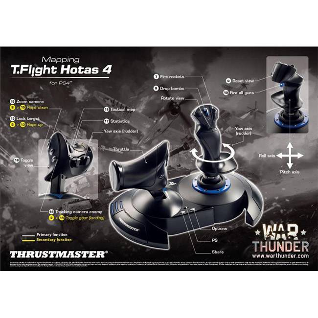thrustmaster war thunder