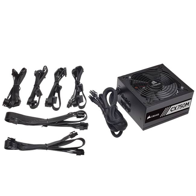 Corsair PSU 650W CX Modular Builder, CP-9020103-EU 電源ユニット