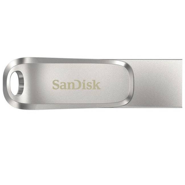 Флаш памет sandisk ultra dual drive luxe, 64gb, usb 3.1 gen 1, usb-c,  сребрист, sd-usb-dddc4-064g-g46 - PCMall.bg