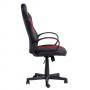 Геймърски стол carmen 7525 - черно-червен, eко кожа, 3520259