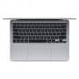 Лаптоп apple macbook air, 13.3 инча (2560x1600) ips, 60hz, apple m1 8 core, 8c gpu, 8gb ram, 512gb ssd, usb-c, сив, z125000kh