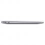 Лаптоп apple macbook air, 13.3 инча (2560x1600) ips, 60hz, apple m1 8 core, 8c gpu, 8gb ram, 512gb ssd, usb-c, сив, z125000kh