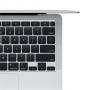 Лаптоп apple macbook air 13.3 инча, apple m1 (8 core) 3.20 ghz, 7c gpu, 256gb ssd, vga, hdmi, dvi, silver, z127000js