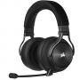 Геймърски слушалки corsair gaming virtuoso rgb wireless xt high-fidelity gaming headset slate eu, жични / безжични, 3.5 мм, usb, черни, ca-9011188-eu