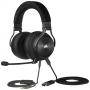 Геймърски слушалки corsair gaming virtuoso rgb wireless xt high-fidelity gaming headset slate eu, жични / безжични, 3.5 мм, usb, черни, ca-9011188-eu