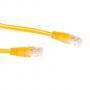 Мрежов пач кабел ewent utp cca, cat 6, rj-45 - rj-45, 7m, жълт, булк опаковка, ewent-im8807