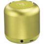 Безжична смарт тонколона hama drum 2.0, bluetooth 5.0, 3.5 mm жак, micro usb, 3.5 w, микрофон, жълто-зелена, hama-188214