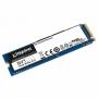 Диск solid state drive (ssd) kingston nv1 m.2-2280, pcie nvme, 500 gb, 2100 / 1700 mb/s, kin-ssd-snvs-500g