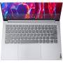 Лаптоп lenovo yoga s7 pro ryzen5 5600h 14inch ips 400n 90hz 16gb ddr4 512gb pcie 2y win10 light silver, 82ms000tbm