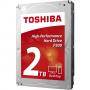 Твърд диск toshiba p300  high performance hard drive 2tb 5400rpm 128mb bulk, hdwd220uzsva