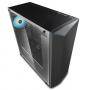 Кутия за настолен компютър deepcool earlkase rgb v2 прозрачен страничен панел, dp-erlkbk-rgbv2_vz