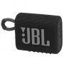 Блутут колонка jbl go 3, водоустойчива, черна, jbl-go3-blk - разопакован продукт
