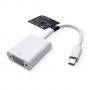 Преходник roline 12.03.3125 mini displayport - vga, mini dp m - vga f, бял, 12.03.3125