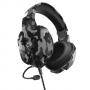 Слушалки trust gxt 323k carus gaming headset black camo, 24320