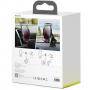 Безжично зарядно устройство baseus light electric holder wireless charger car mount, qi съвместими смартфони, черен, wxhw03-01