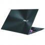 Лаптоп asus zenbook duo 14 ux482ea-wb513t, screen pad, core i5-1135g7, 14 инча fhd, 16 gb, 512 gb ssd, intel iris xe, win 10, син, 90nb0s41-m02400