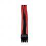 Комплект оплетени кабели thermaltake ttmod, черен/червен, ther-ac-033-cn1nan