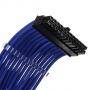 Комплект оплетени кабели phanteks blue, phanteks-acc-zuad-756
