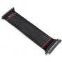 Kабел за вертикален монтаж thermaltake tt premium pci-e riser universal gpu extender riser cable, pci-e 4.0 x16, 300 mm, черен, ther-ac-058-co1otn-c1