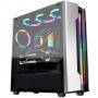 Кутия за настолен компютър cougar gemini s, mid-tower, mini itx / micro atx / atx / ceb / e-atx, usb 3.0, usb 2.0, rgb led, сребриста, cg385bmb00002