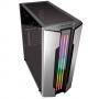Кутия за настолен компютър cougar gemini s, mid-tower, mini itx / micro atx / atx / ceb / e-atx, usb 3.0, usb 2.0, rgb led, сребриста, cg385bmb00002