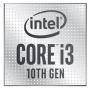 Процесор intel comet lake core i3-10105, 4 cores, 3.70 ghz (up to 4.40 ghz), 6 mb cache, 65 w, lga 1200, 14 nm, 64-bit, tray, intel-i3-10105-tray