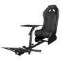 Геймърски стол trust gxt 1155 rally racing simulator seat, черен, 23612
