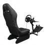 Геймърски стол trust gxt 1155 rally racing simulator seat, черен, 23612