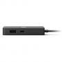 Usb хъб microsoft travel hub, 5-портов, usb-c 3.2 gen 2, usb-a 3.2 gen 2, hdmi 2.0, vga, gigabit ethernet, up to 10 gbps, черен, swv-00003