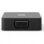 Usb хъб microsoft travel hub, 5-портов, usb-c 3.2 gen 2, usb-a 3.2 gen 2, hdmi 2.0, vga, gigabit ethernet, up to 10 gbps, черен, swv-00003