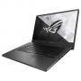 Лаптоп asus rog zephyrus g14,14 инча fhd ips 144hz, amd ryzen 7 5800hs, rtx3050, eclipse gray, asus ga401qc-hz042t