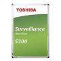Твърд диск toshiba s300 pro surveillance hard drive 8tb 256mb 3,5 инча, hdetv11zsa51f