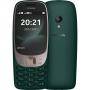 Мобилен телефон nokia 6310, 2.8 инча qqvga, 240 x 320, tft,  series 30+, 8 mb, 16 mb, vga (0.3 mp), dual sim, bluetooth 5.0, usb, зелен