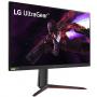 Монитор lg 27gp850-b, 27 инча qhd, 2560 x 1440, nano ips, 165 hz, 1 ms, 16:9, 400 cd/m2, 1000:1, freesync, flicker safe, hdr, hdmi, usb, dp, черен