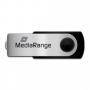 Flash памет mediarange usb 2.0, 64gb, черен, mr912