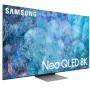 Телевизор samsung 75qn900a neo, 75 инча qled, 8k flat, smart, 120 hz, quantum matrix pro, hdr 10+, bt 5.2, wi-fi, hdmi, usb, срeбрист, qe75qn900atxxh