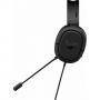 Геймърски слушалки asus tuf gaming h1, 7.1 surround sound, жични, 3.5 mm, 20 hz - 20 khz, 40 мм драйвери, микрофон, черни, asus-head-tuf-h1