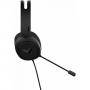Геймърски слушалки asus tuf gaming h1, 7.1 surround sound, жични, 3.5 mm, 20 hz - 20 khz, 40 мм драйвери, микрофон, черни, asus-head-tuf-h1